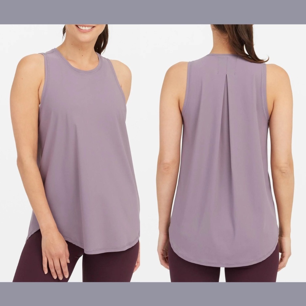 NWT Spanx [ XS ] Go Lightly Got Ya Covered‎ Tank Top in Satin Purple